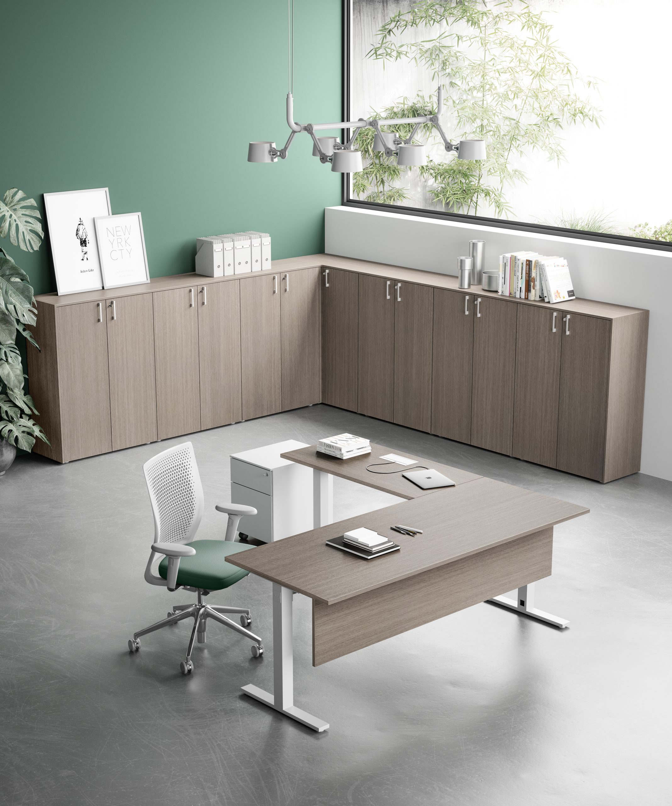 Office Furniture Managerial Space Concept A Render 1 scaled