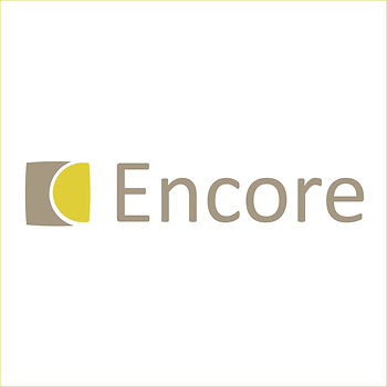 Logo for Encore, a partner brand offering contemporary commercial furniture through Movado Interiors in Vancouver