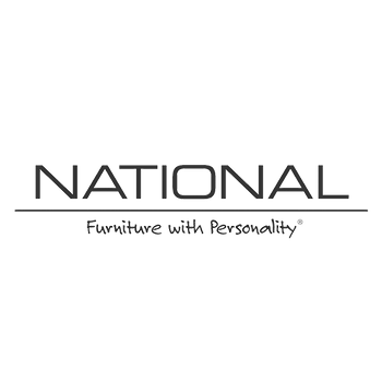 Logo for National, a partner brand offering high-performance ergonomic furniture in Vancouve
